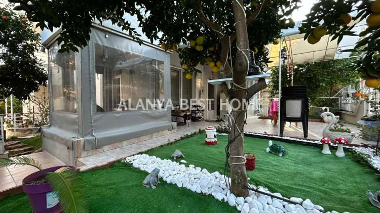DEMİRTAŞ'DA DENİZE YAKIN MÜSTAKİL 3+1 EŞYALI SATILIK DUBLEKS VİLLA DAİRE